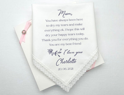 Wedding Gift Handkerchiefs