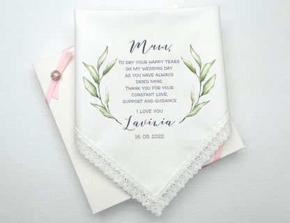 Wedding Gift Handkerchiefs