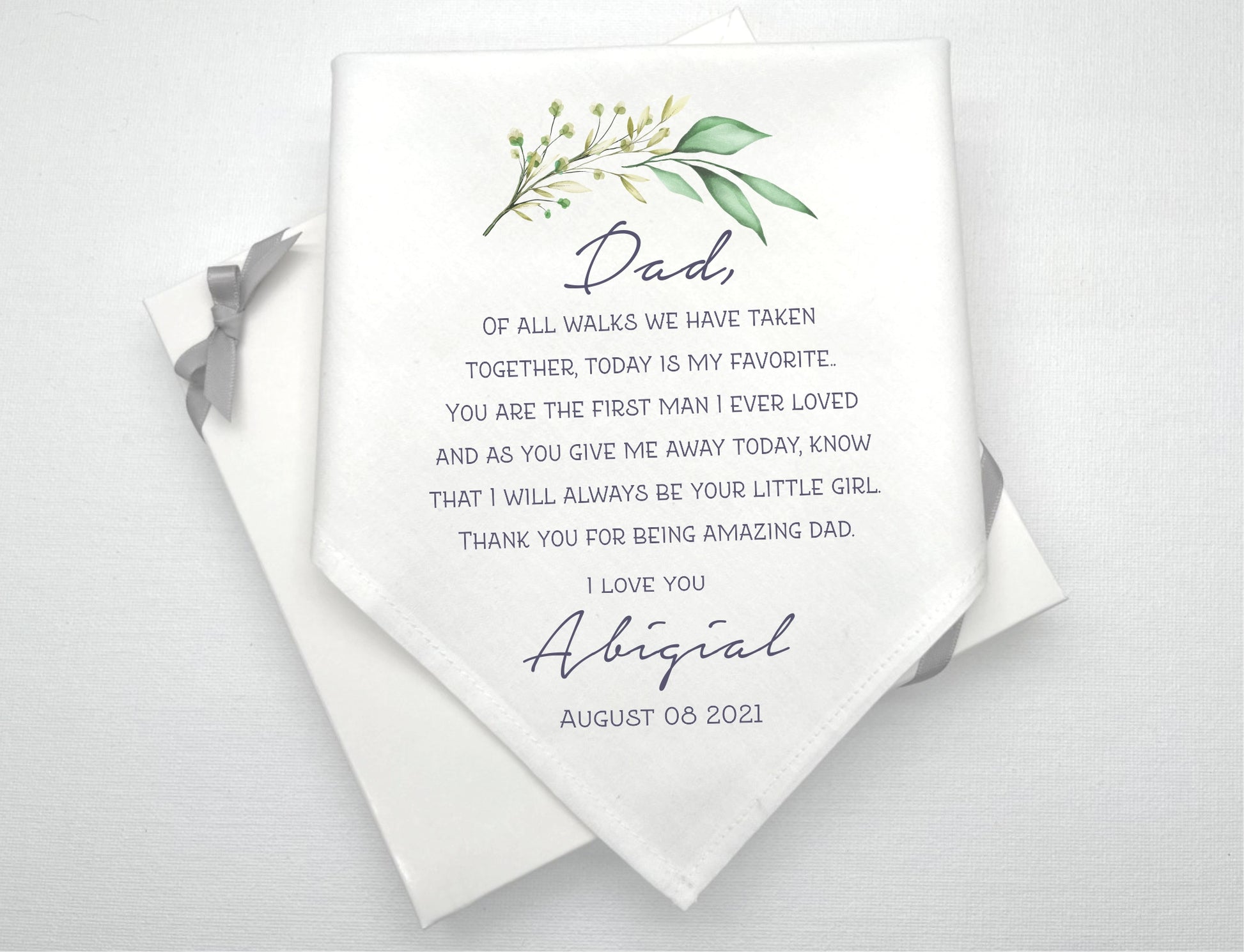 Wedding Gift Handkerchiefs