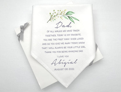 Wedding Gift Handkerchiefs