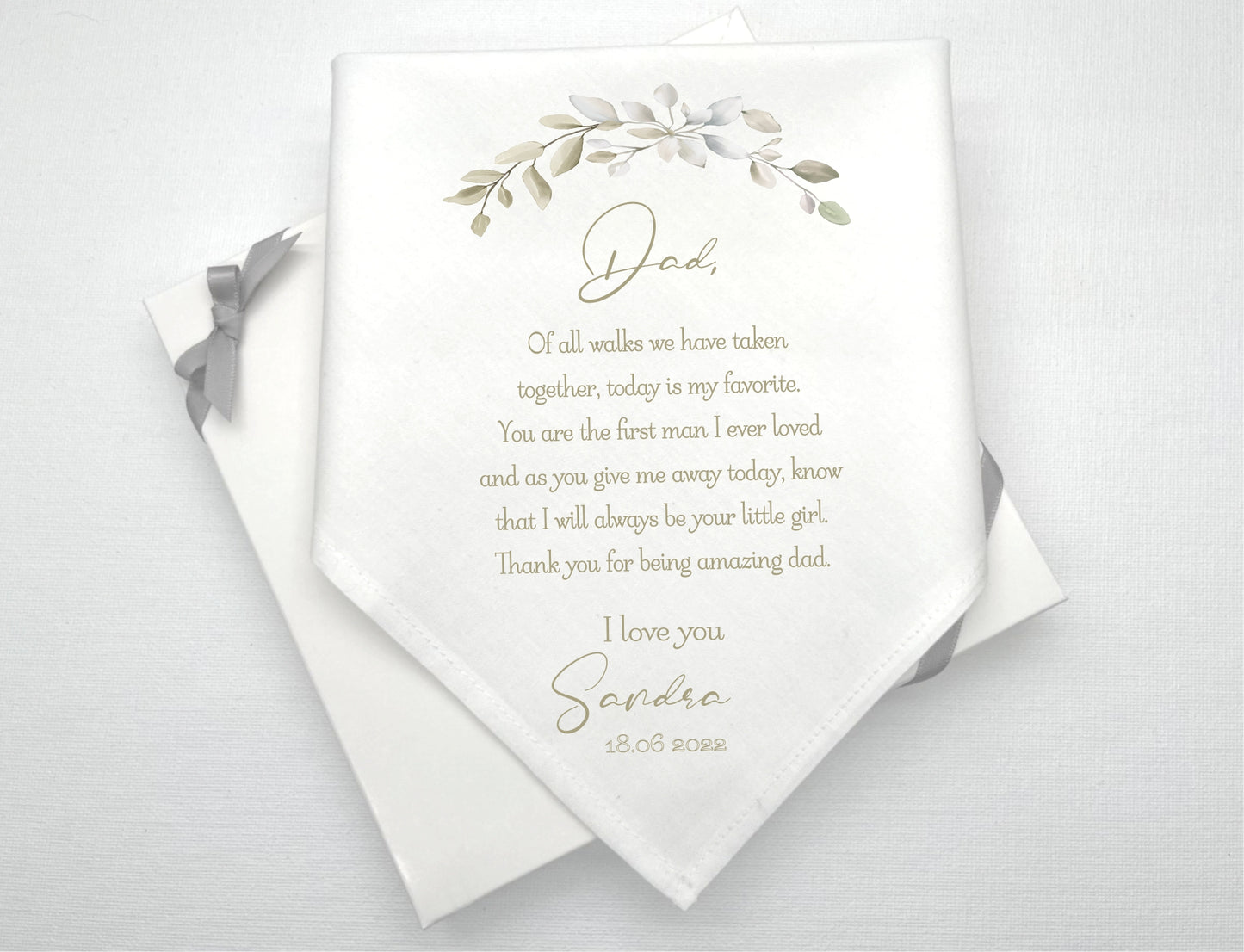 Wedding Gift Handkerchiefs