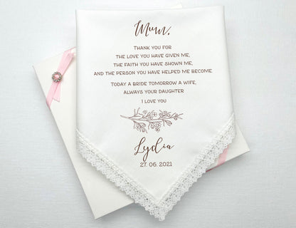 Wedding Gift Handkerchiefs