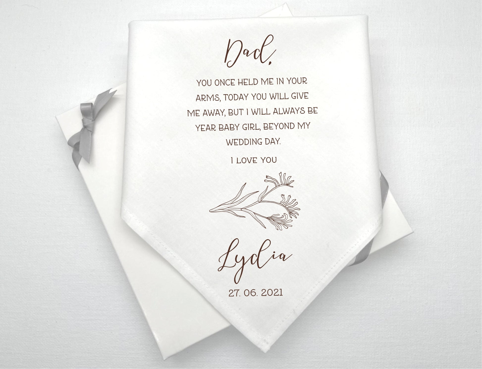 Wedding Gift Handkerchiefs