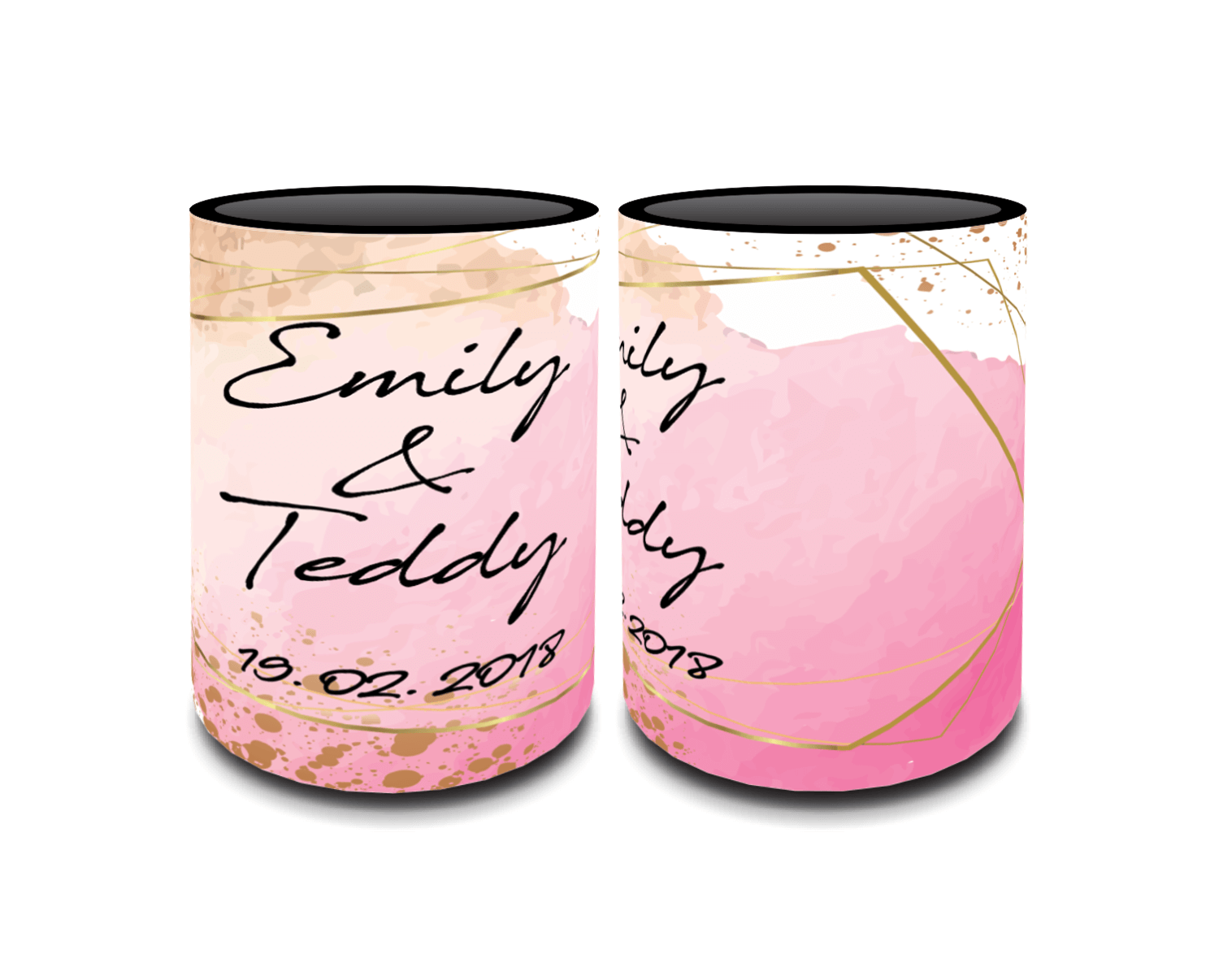 Full Colour Sublimated Wedding Stubby Holder