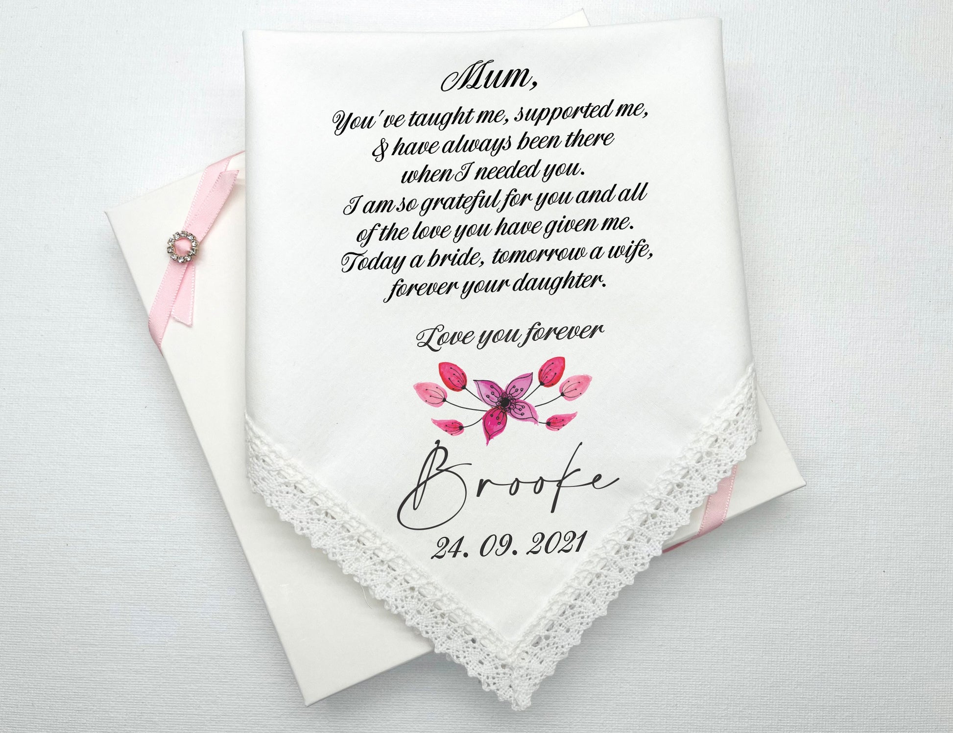 Wedding Gift Handkerchief