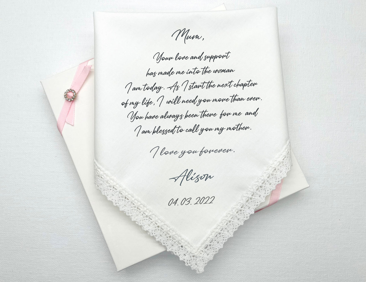 Wedding Gift Handkerchiefs