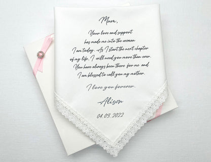 Wedding Gift Handkerchiefs