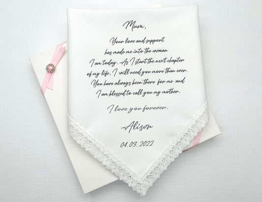 Wedding Gift Handkerchiefs