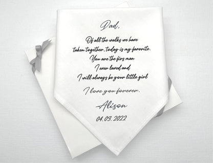 Wedding Gift Handkerchiefs