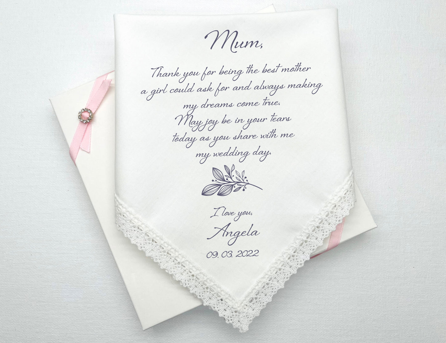 Wedding Gift Handkerchiefs