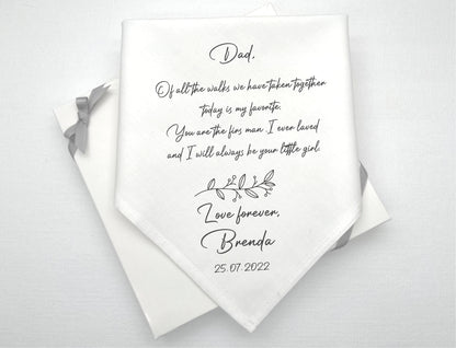 Wedding Gift Handkerchiefs