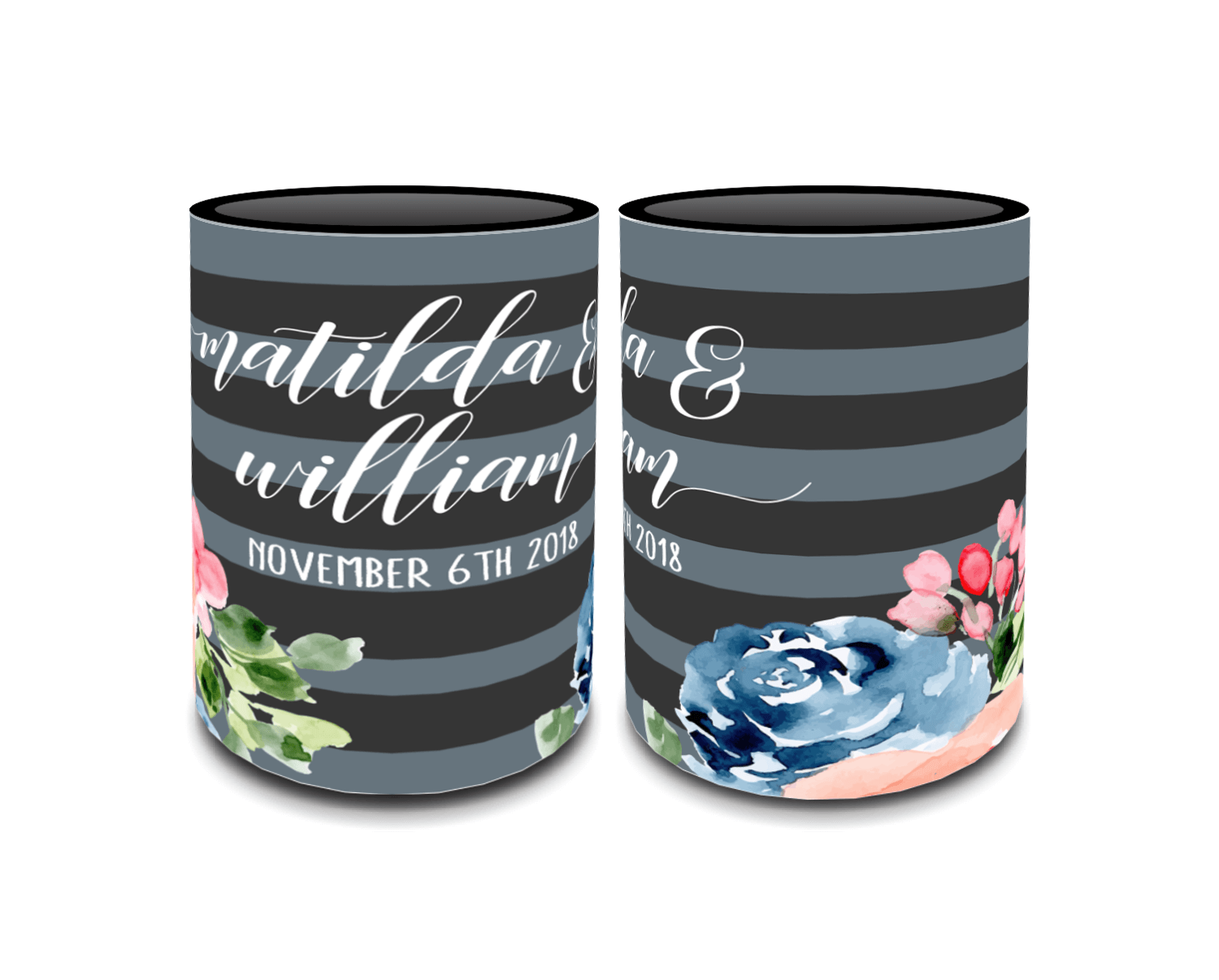 Full Colour Sublimated Wedding Stubby Holder