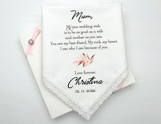 Wedding Gift Handkerchiefs