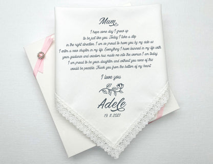 Wedding Gift Handkerchiefs