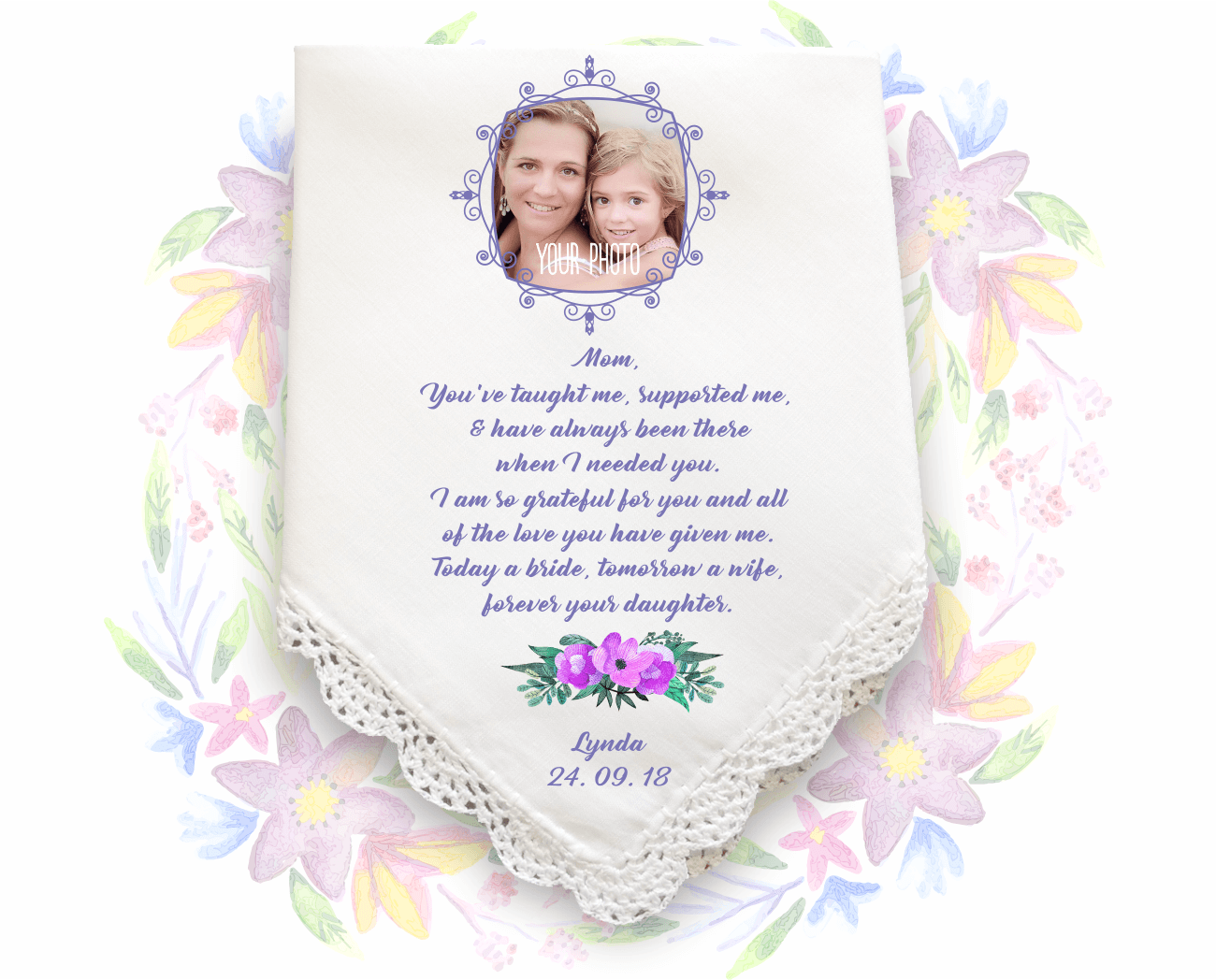 Wedding Gift Handkerchief