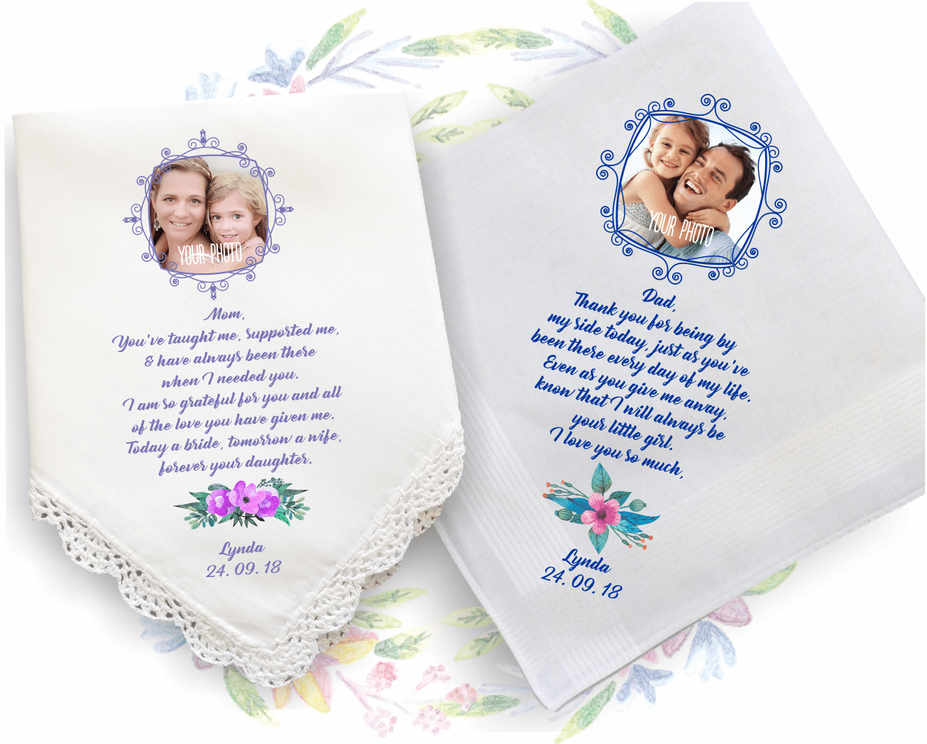 Wedding Gift Handkerchief