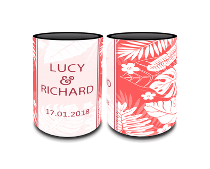 Full Colour Sublimated Wedding Stubby Holder