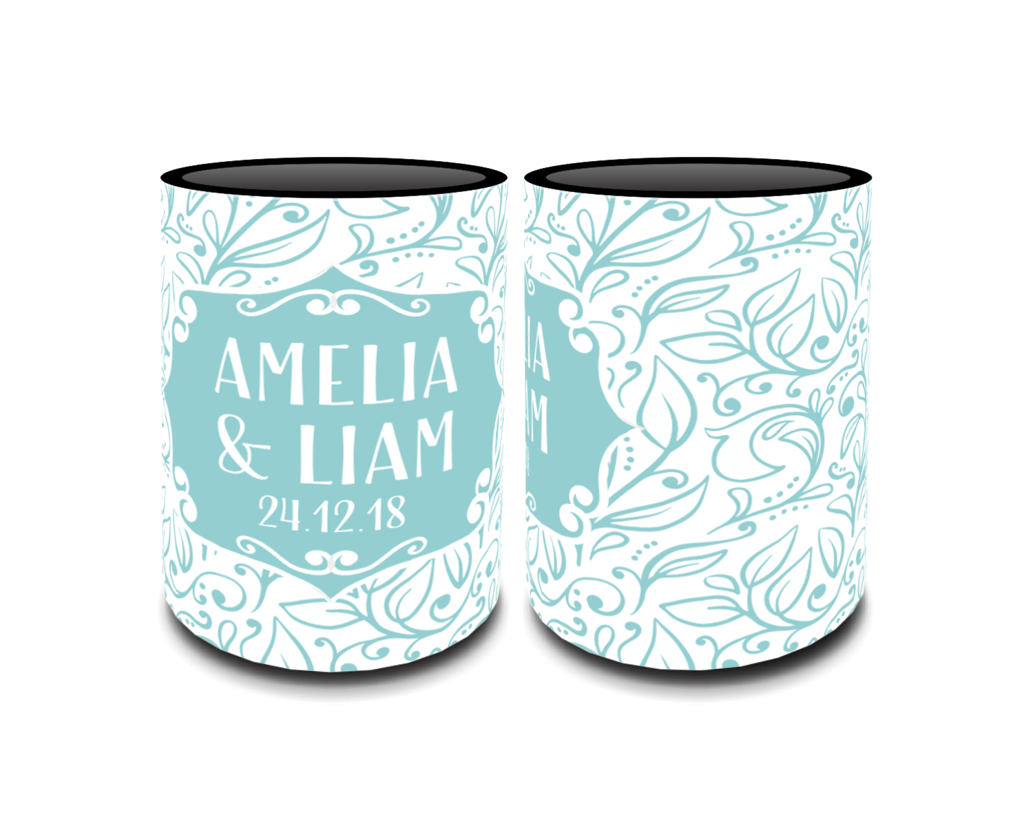 Full Colour Sublimated Wedding Stubby Holder