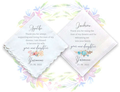 Wedding Gift Handkerchiefs