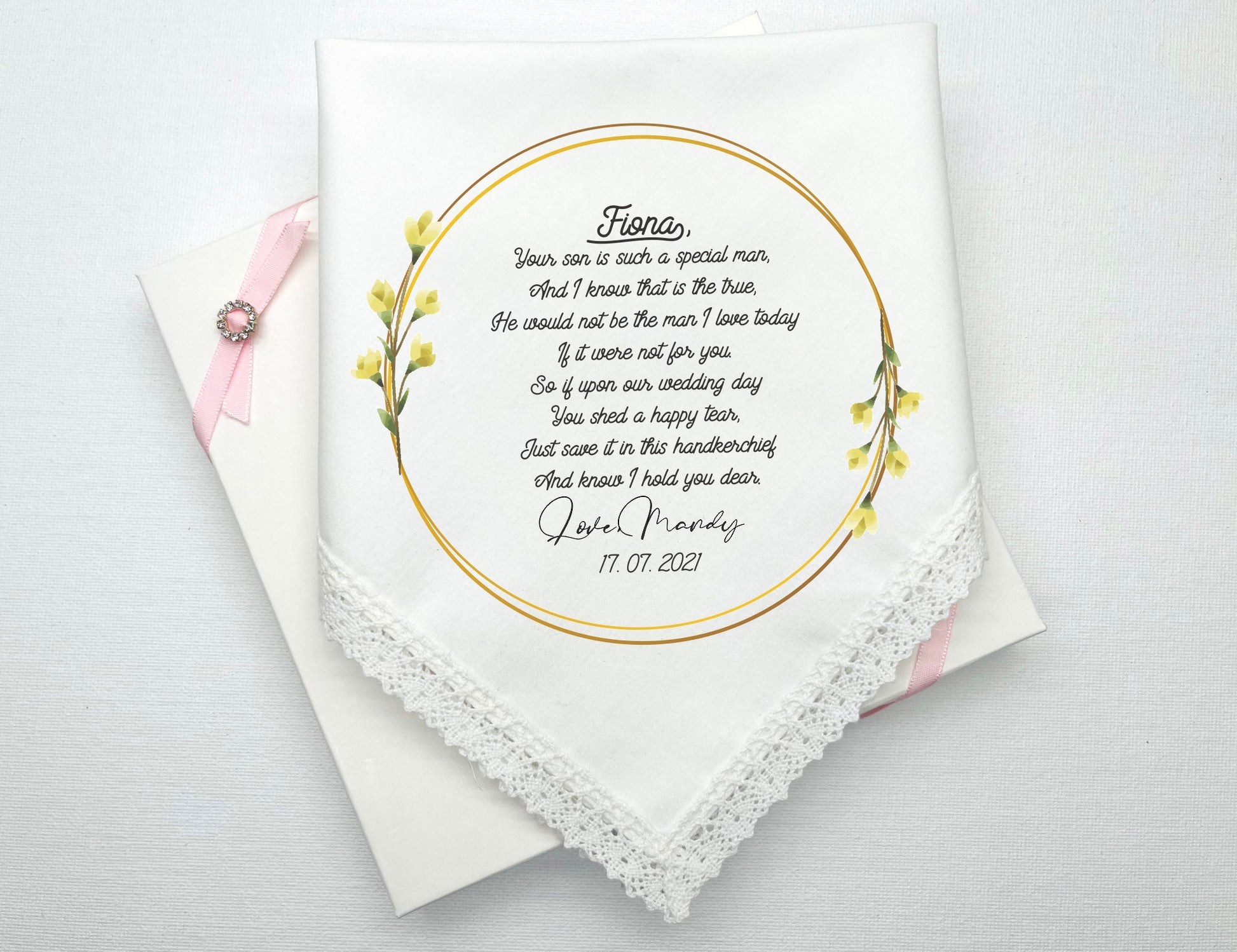 Wedding Gift Handkerchiefs