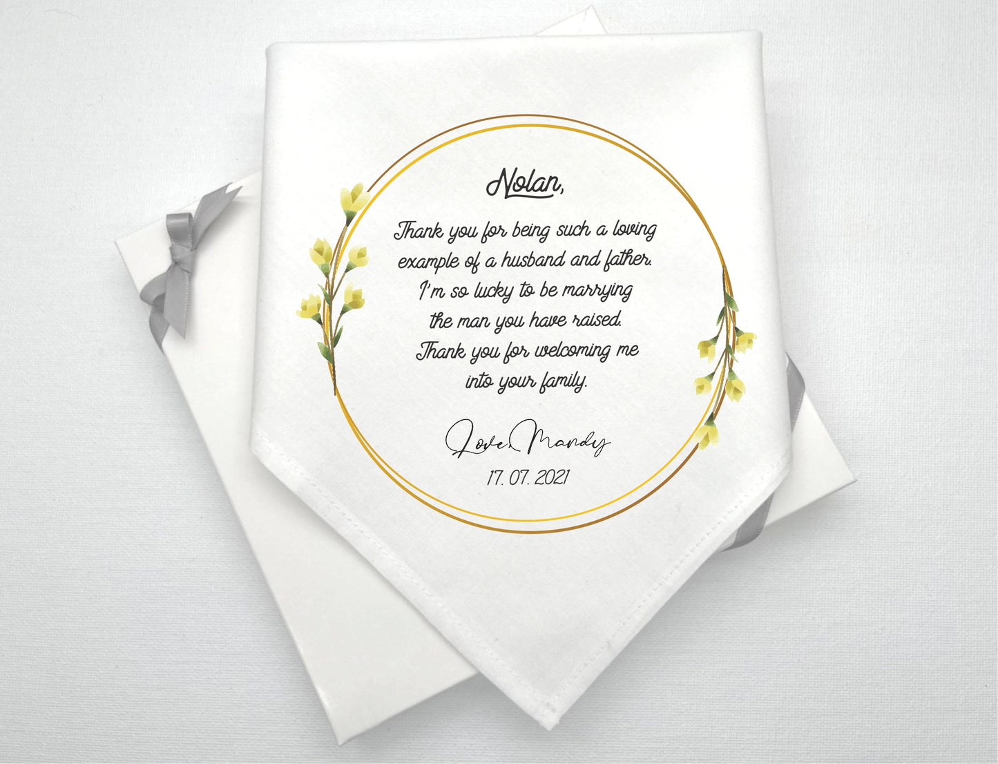 Wedding Gift Handkerchiefs