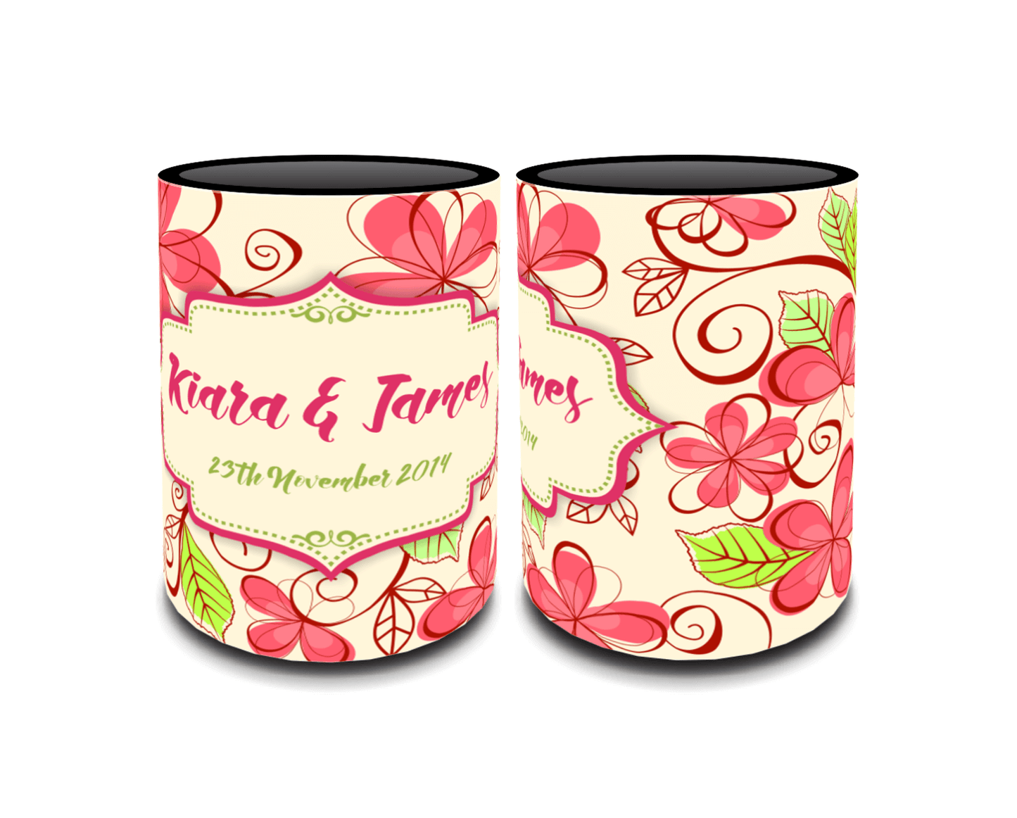 Full Colour Sublimated Wedding Stubby Holder