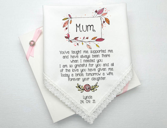 Wedding Gift Handkerchiefs