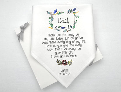 Wedding Gift Handkerchiefs