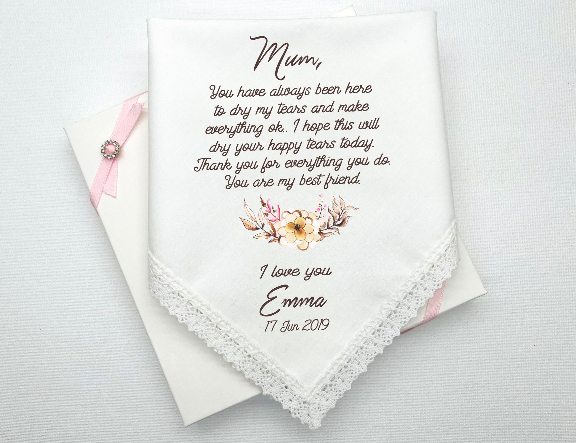 Wedding Gift Handkerchiefs