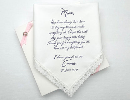 Wedding Gift Handkerchiefs