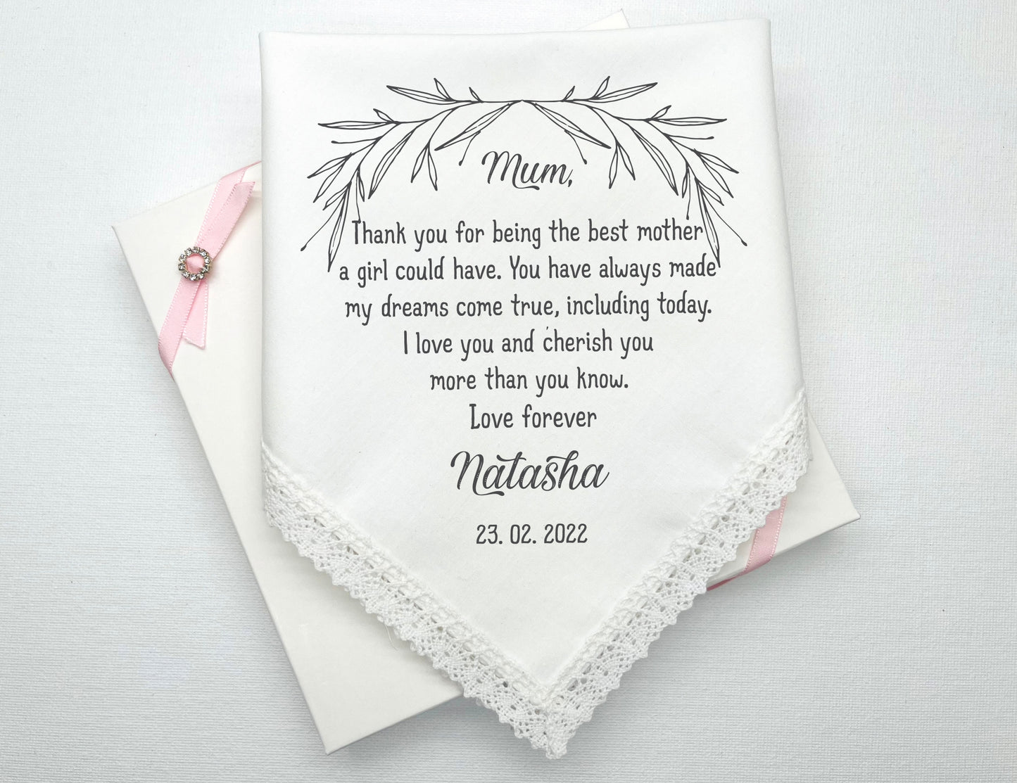 Wedding Gift Handkerchiefs