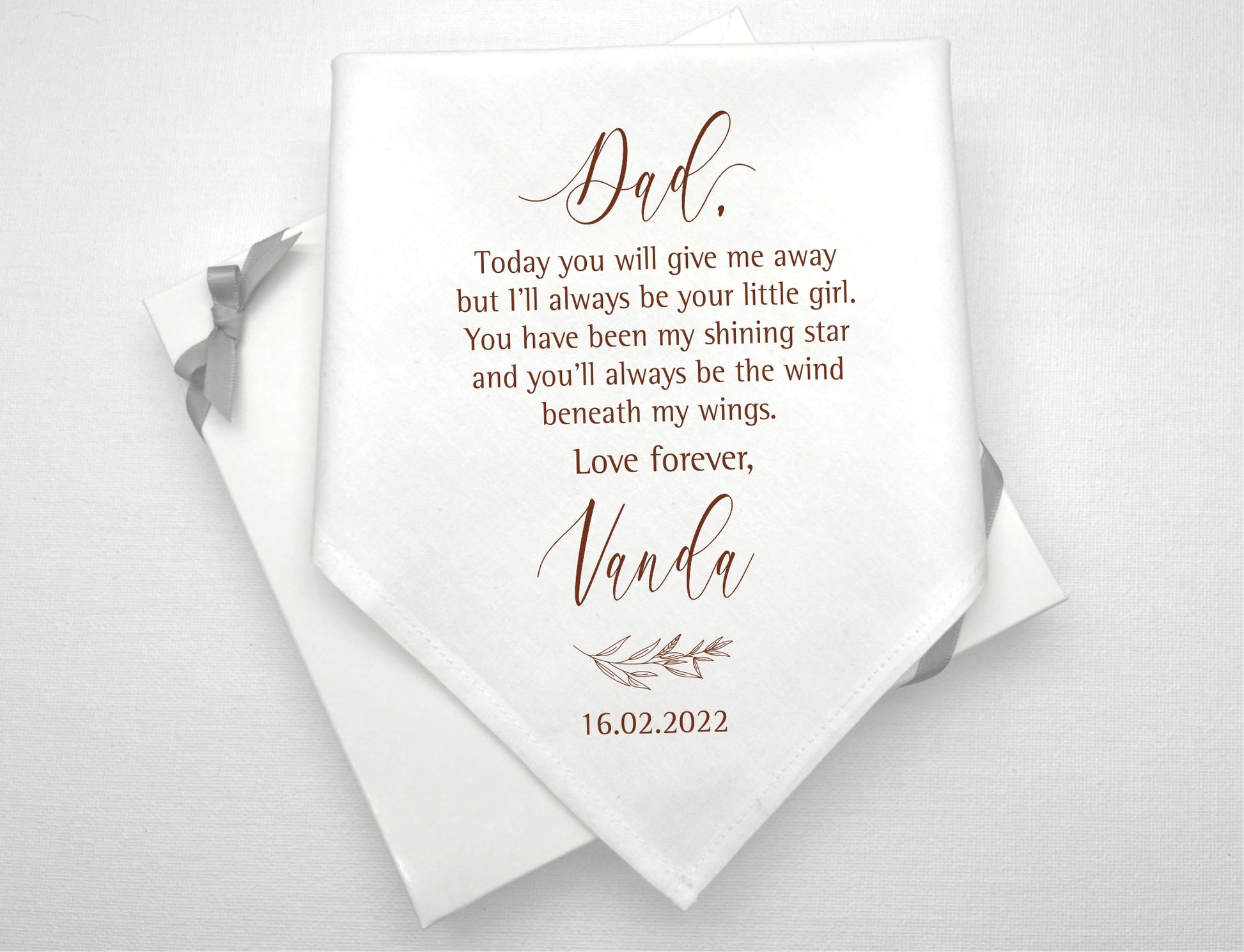 Wedding Gift Handkerchiefs