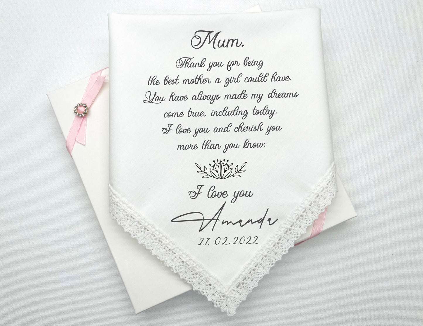 Wedding Gift Handkerchiefs