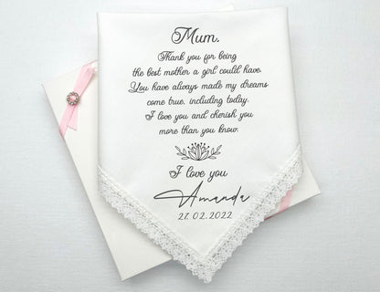 Wedding Gift Handkerchiefs