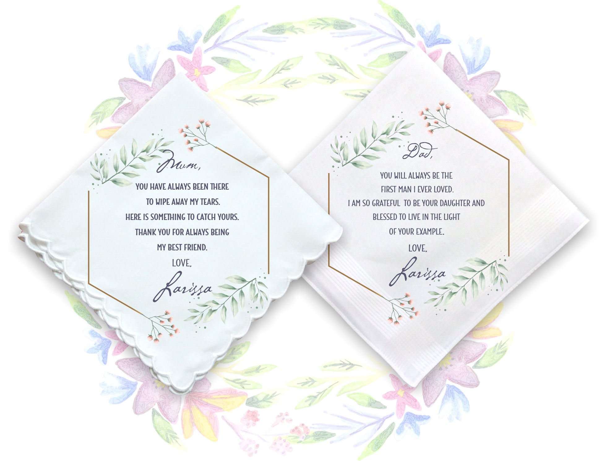 Wedding Gift Handkerchief