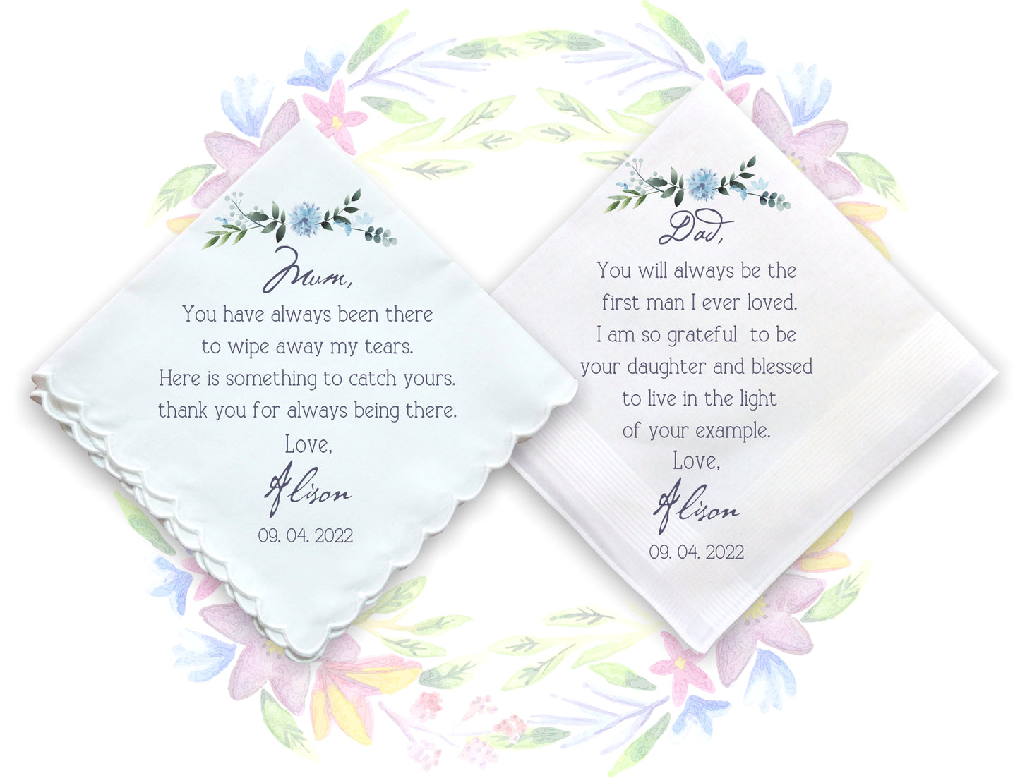 Wedding Gift Handkerchief