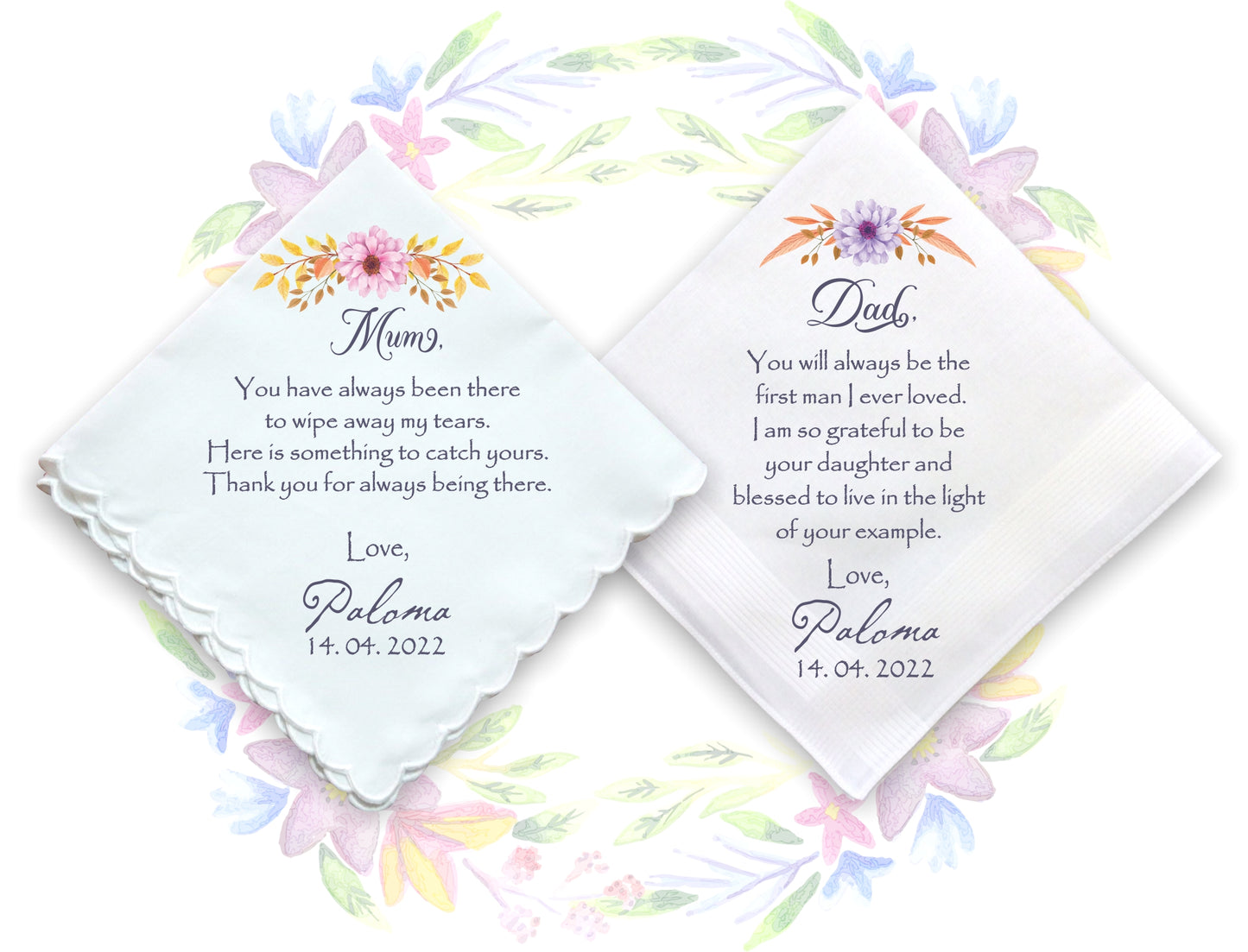 Wedding Gift Handkerchief