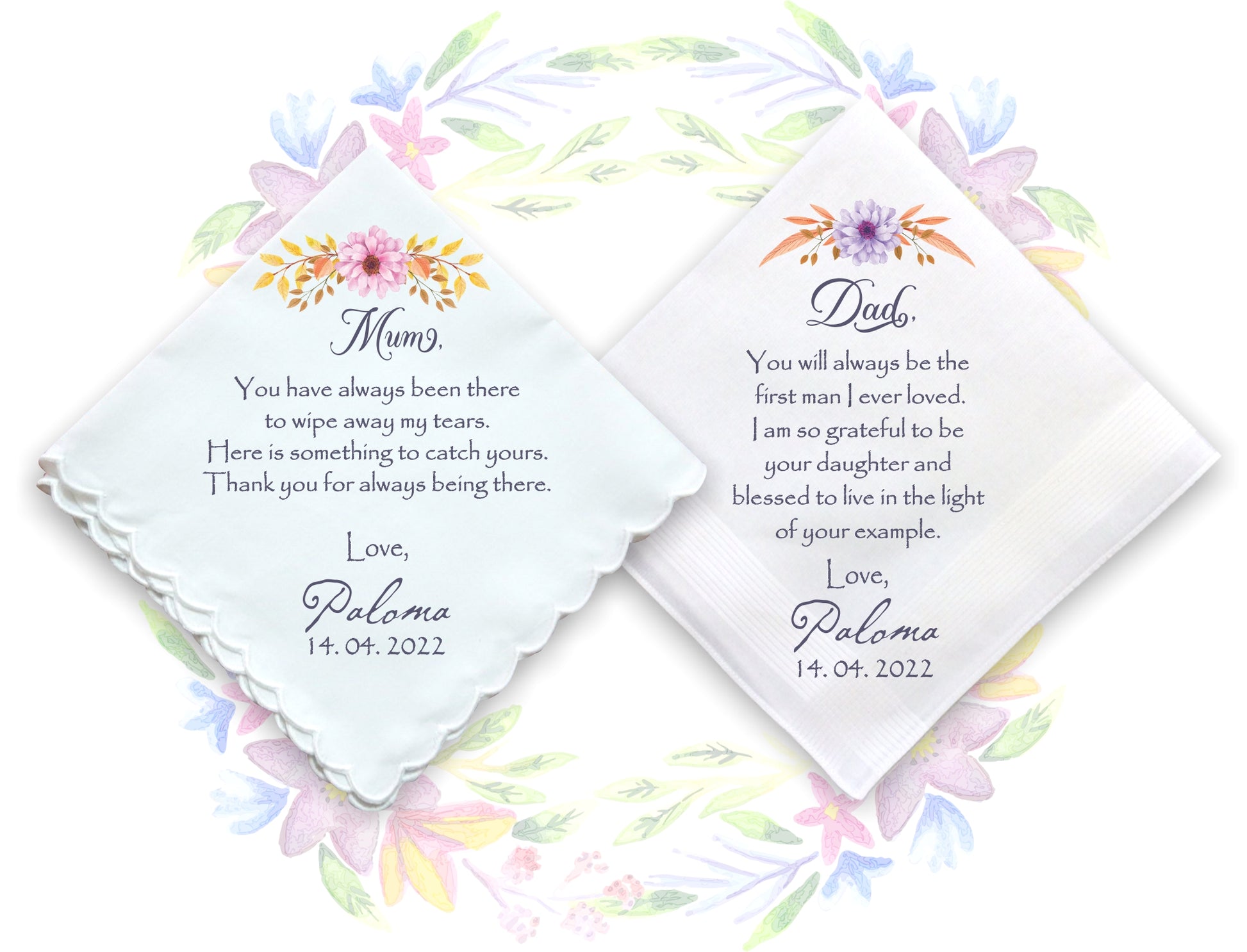 Wedding Gift Handkerchief