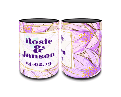 Full Colour Sublimated Wedding Stubby Holder