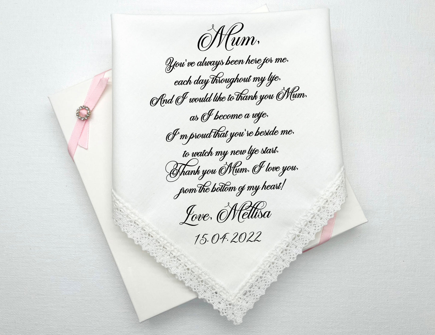 Wedding Gift Handkerchiefs