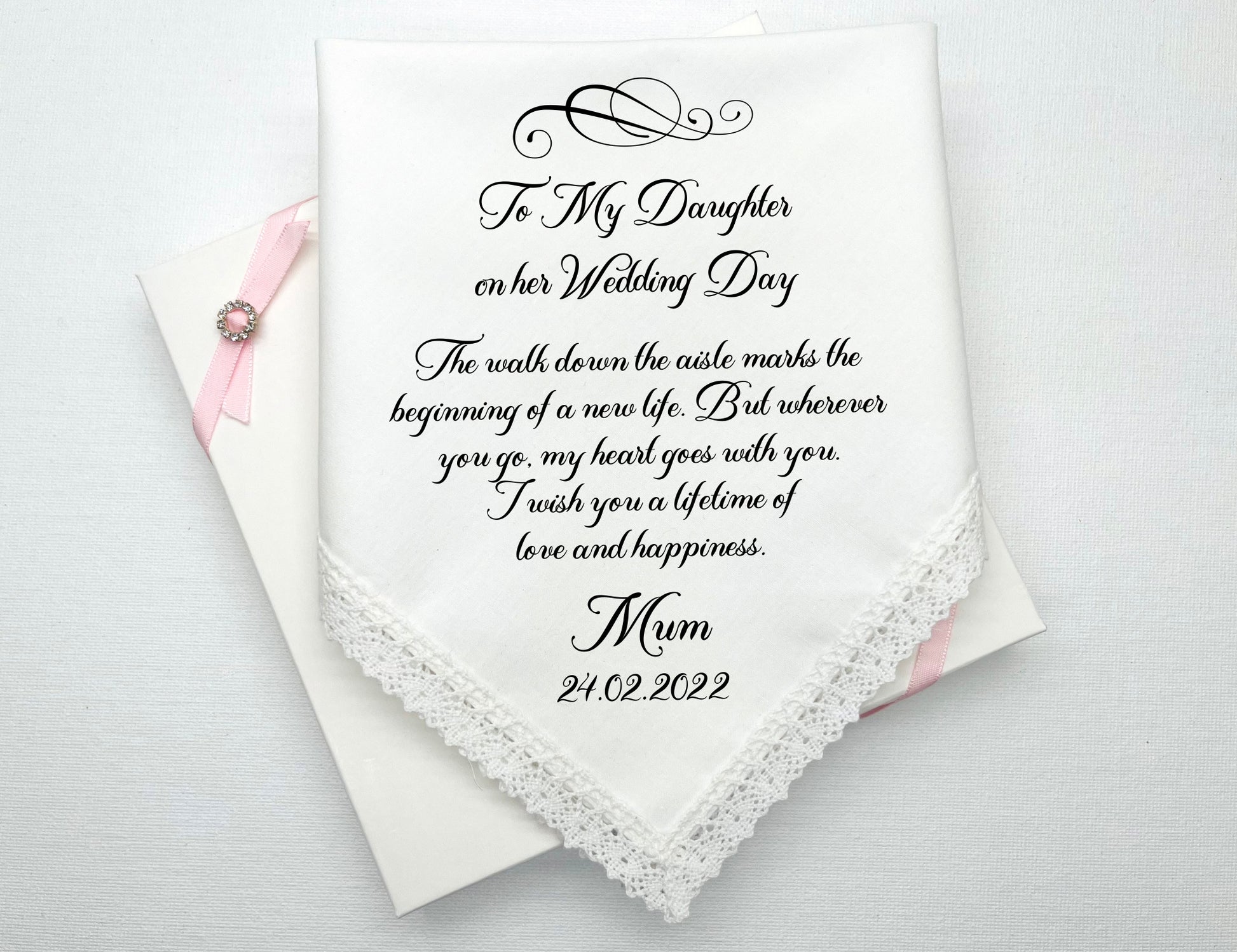 Wedding Gift Handkerchief