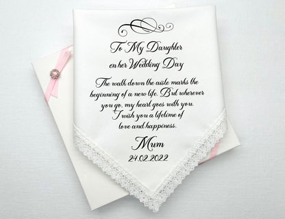 Wedding Gift Handkerchief