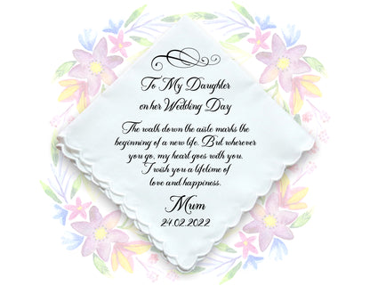 Wedding Gift Handkerchief