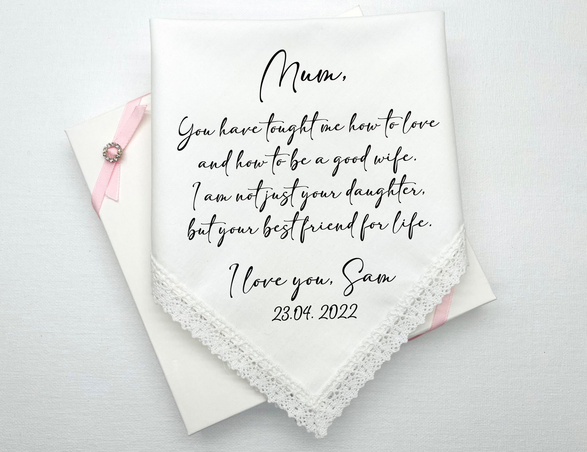 Wedding Gift Handkerchief