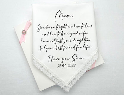 Wedding Gift Handkerchief