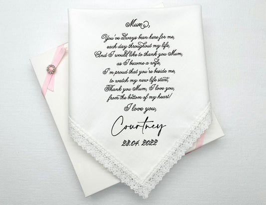 Wedding Gift Handkerchief