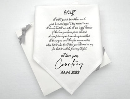 Wedding Gift Handkerchief