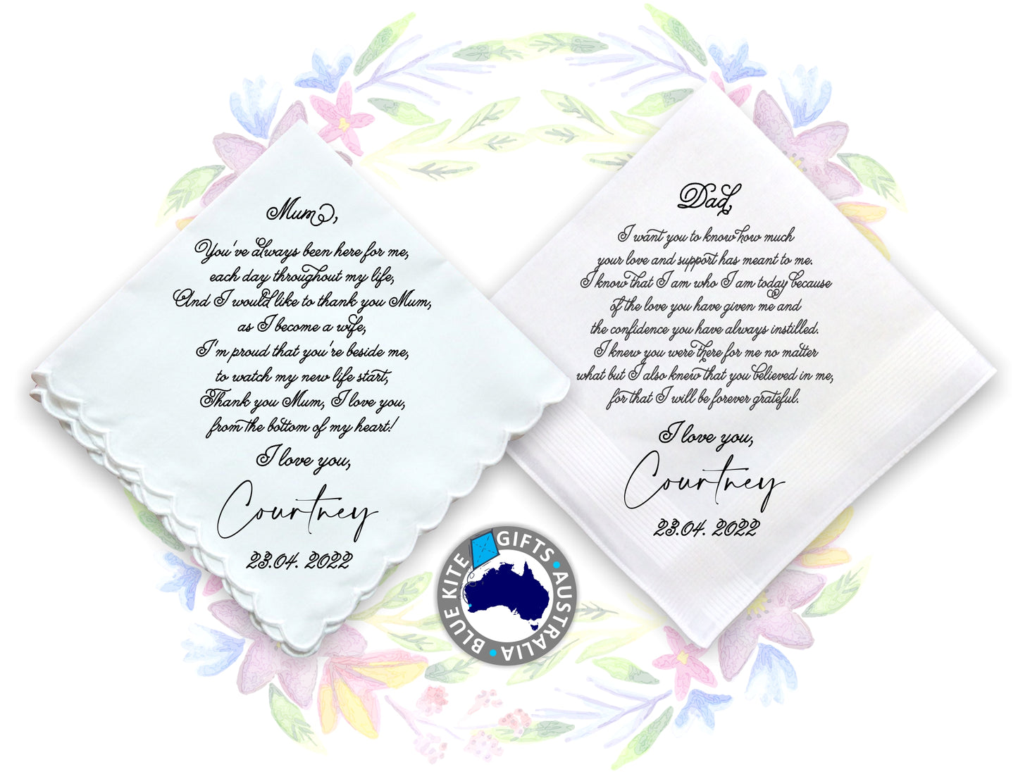 Wedding Gift Handkerchief