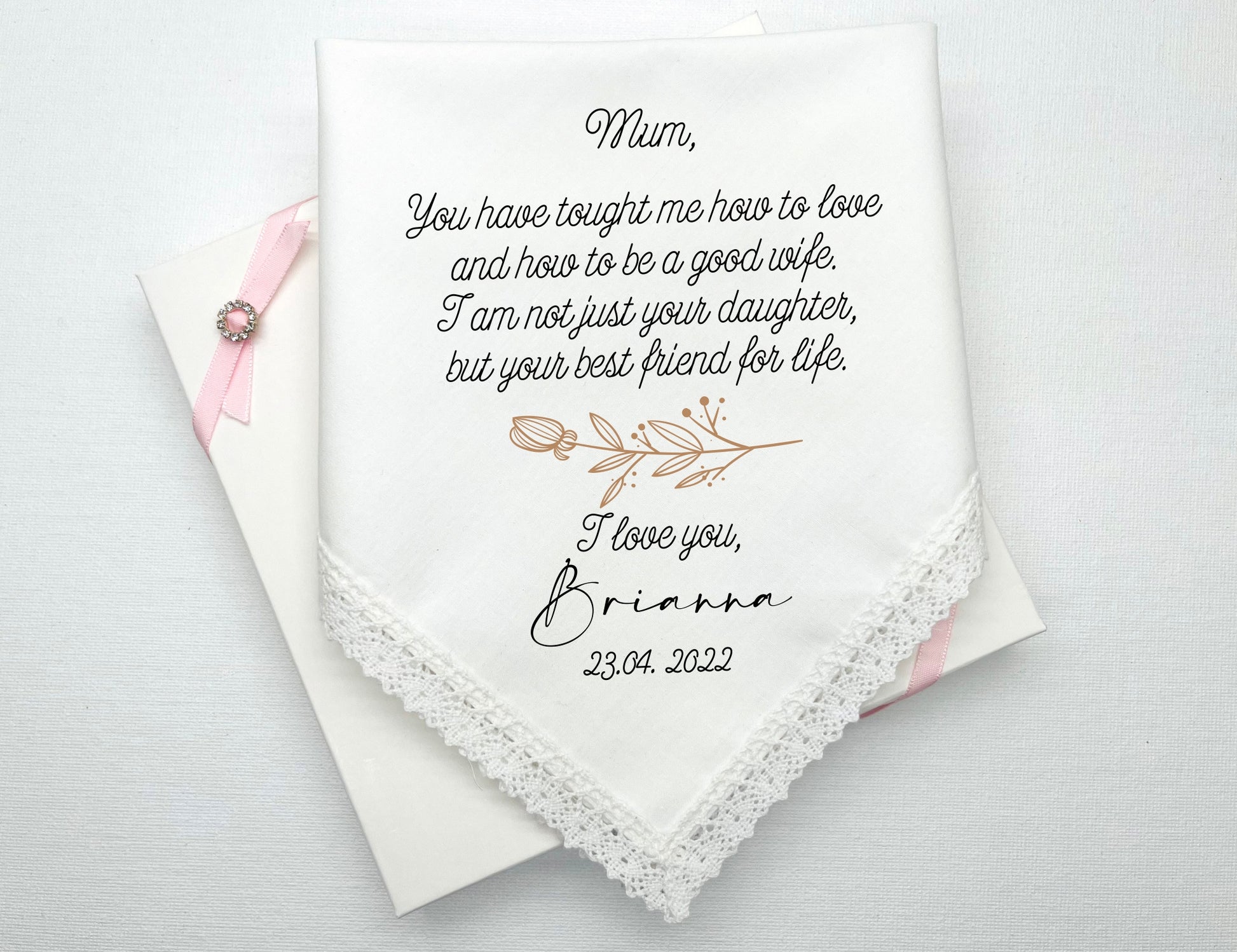 Wedding Gift Handkerchief