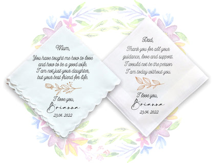 Wedding Gift Handkerchief